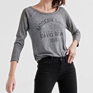 David Bowie Lightweight Baseball Tee